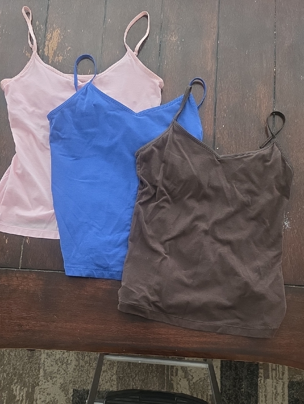 Old Navy Women’s Spaghetti Strap Camisoles - Pink, Blue, Brown